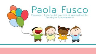 psicologo infantile firenze Dott.ssa Paola Fusco Psicologa Tutor DSA