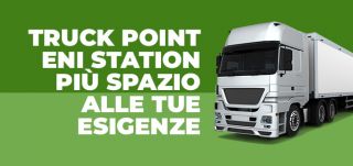 Truck Point, più spazio alle tue esigenze Scopri le grandi stazioni con un’offerta su misura per i mezzi pesanti: rifornimento più semplice, prodotti speciali e servizi dedicati.