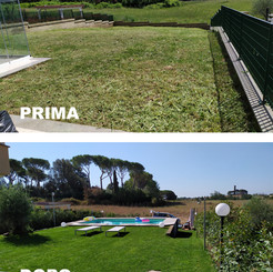 installazione di erba artificiale roma G.A.Garden