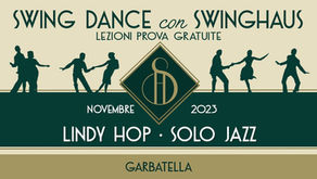 Lezioni Prova Gratuite Swing Dance con Swinghaus! Novembre 2023